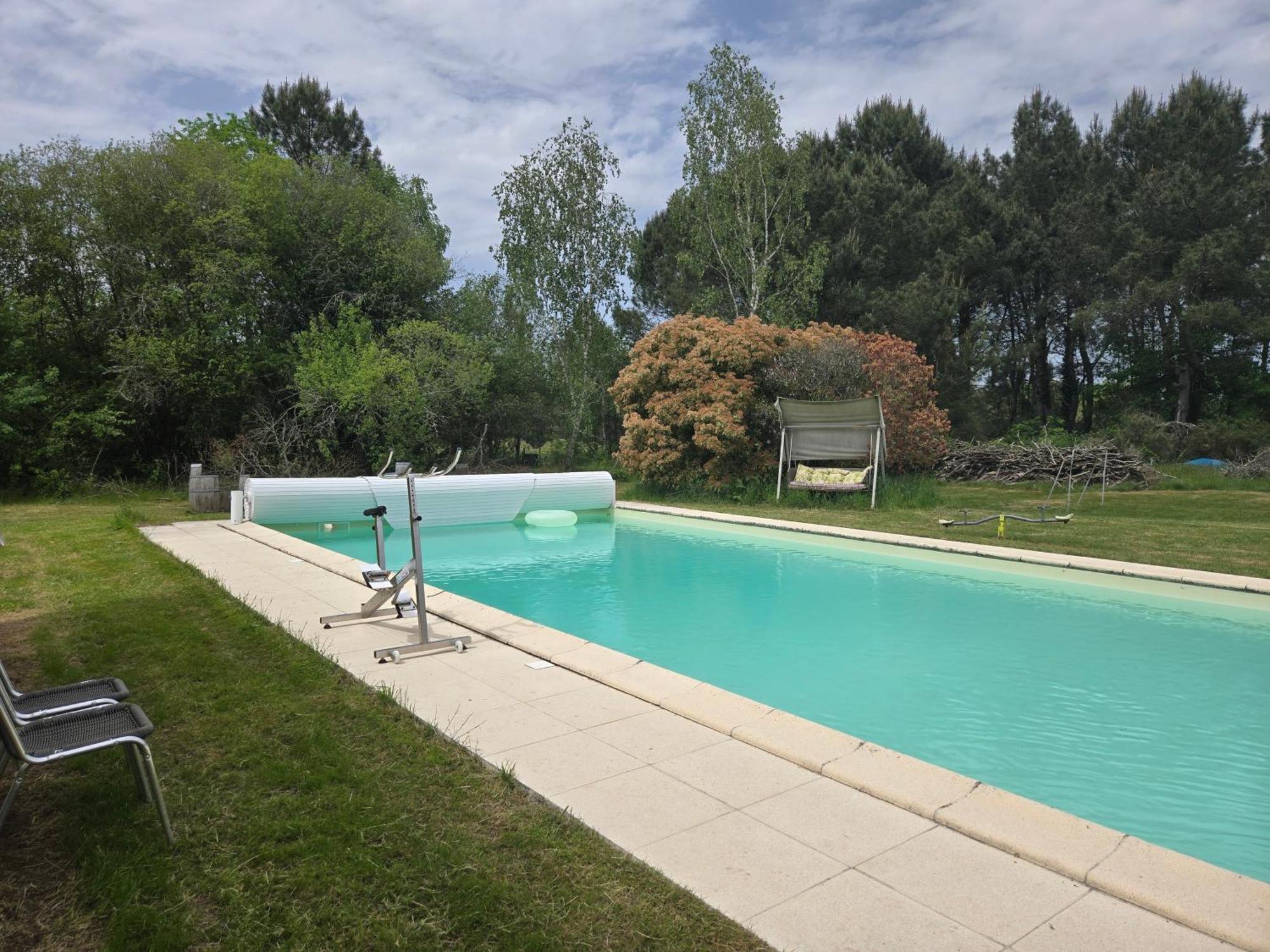 Bed and Breakfast Domaine De La Sarrotte Saugon Zimmer foto